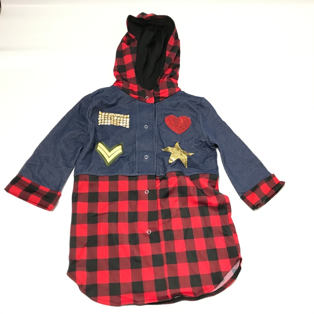 Balera Dancewear Kids Boys' Hooded Shirt Cotton